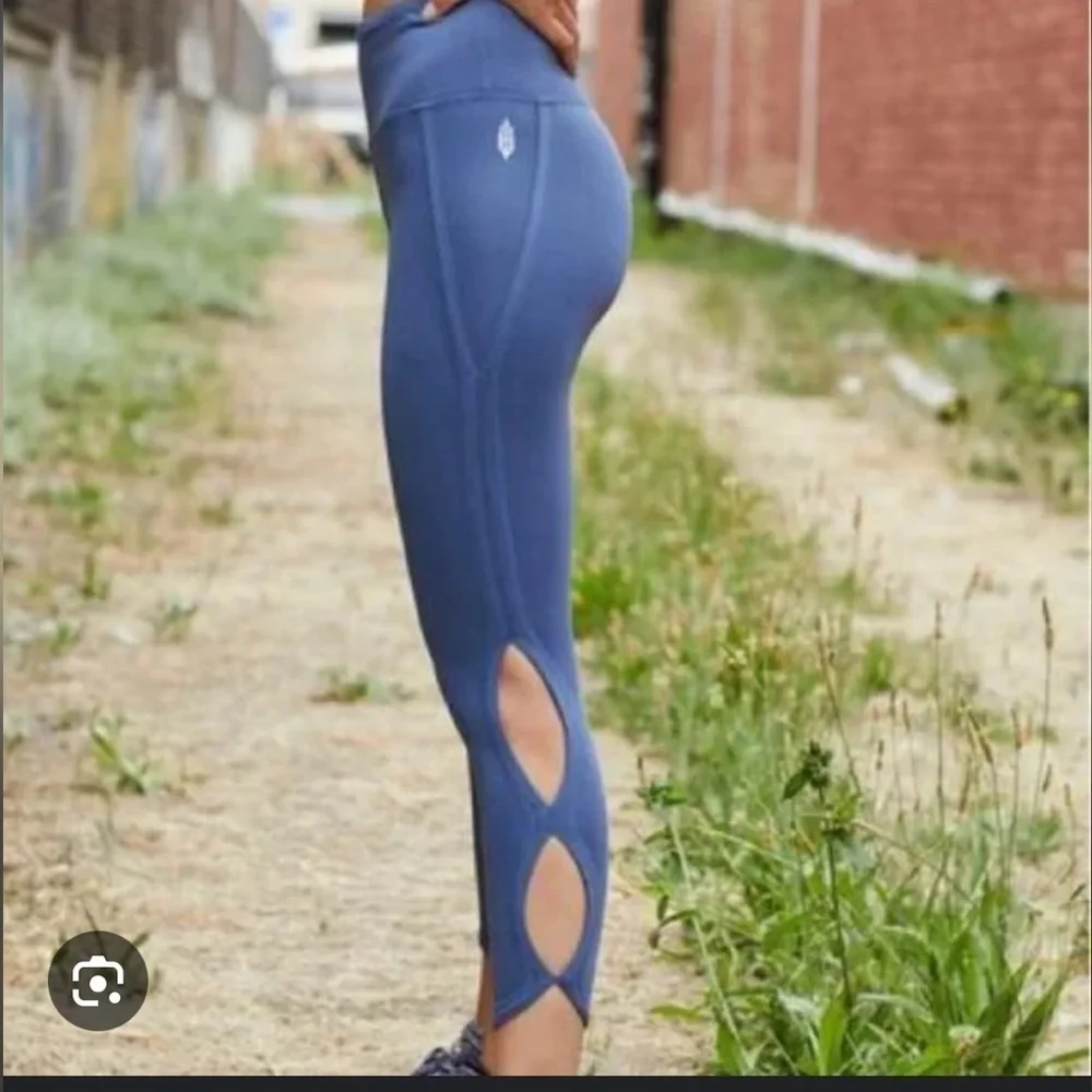 Free People Infinity Blue Leggings